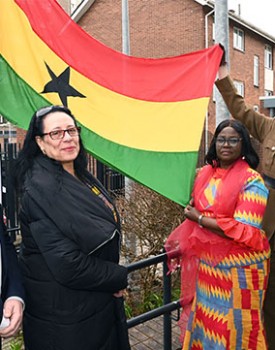GHANIANS CELEBRATE 66 YEARS OF GHANA'S INDEPENDENCE IN CARDIFF